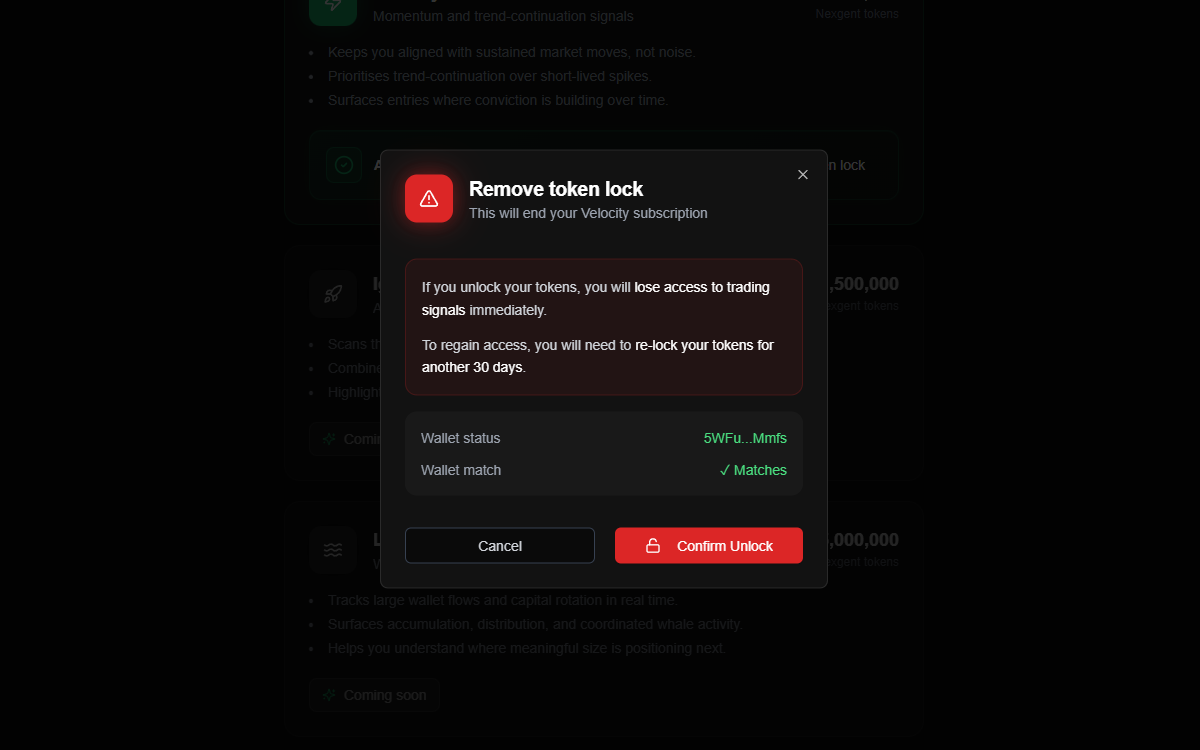 Unsubscribing from signals
